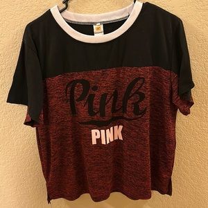 Black and Red “pink” tee